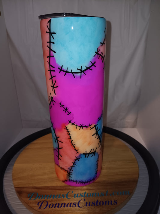 30 oz skinny multi color